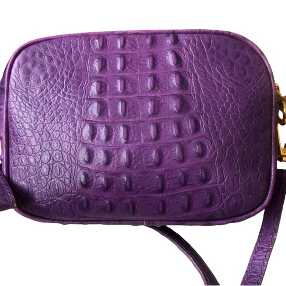 M&R ITALIAN LEATHER MODA IN PELLE CROSSBODY BAG - Picture 2 of 8